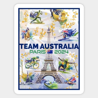 Team Australia - 2024 Sticker